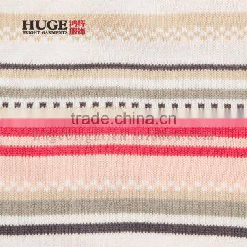 Long Sleeve Striped Kintted High Quality Girls Cardigan Sweater photo-2