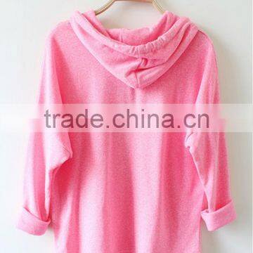 GZY cheap stock lady simple design blank hoodie sweatshirts