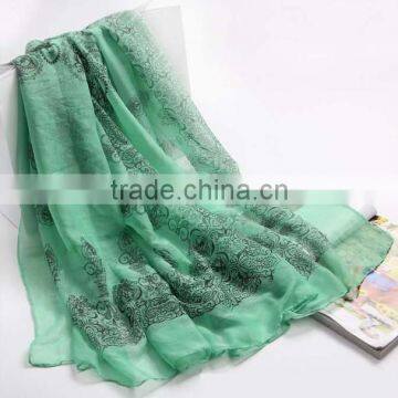 GZY 2015 Elegant Women High Quality Fashion Pashmina Shawl