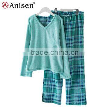 Chinese Supplier Fleece Shirts and Pants Sleepwear photo-3
