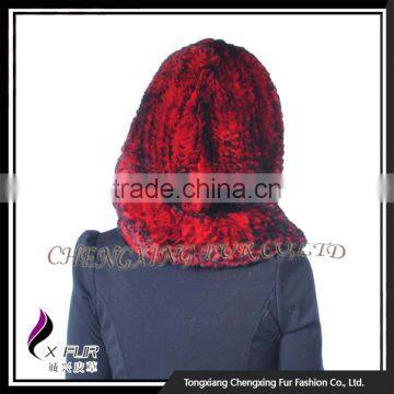 CX-C-184 2016 China New Promotional Product Hijab Scarf Rex Rabbit Fur Hat photo-5