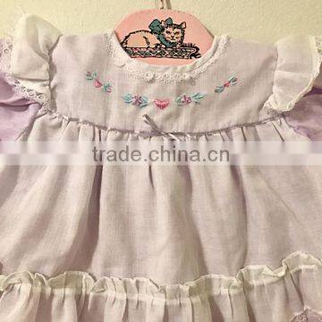 Cheap Fari Newborn Baby Clothes Frock Design Pictures of Western Party Wear Dresses photo-2