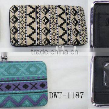 Fashion New Hot Popular Cotton Canvas Card Wallet for Girls photo-5