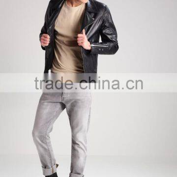 MGOO OEM Service Round Neck Long Line T Shirt Mens Slim Fit Plain T Shirts Wholesale photo-3