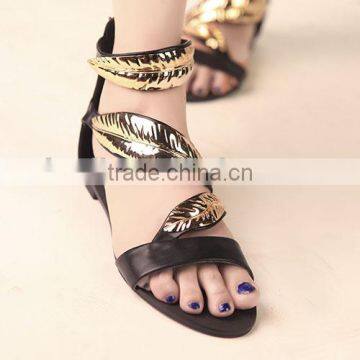 2014 Flat shoe girl sandals