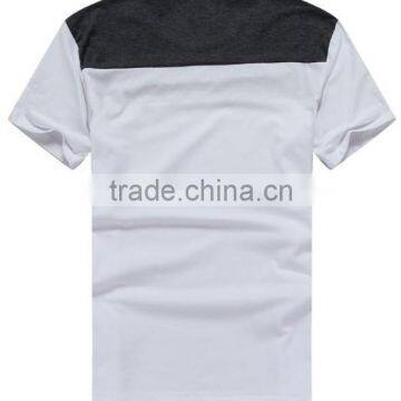 White Cotton Custom Cheap T Shirt Men Printing Clothing Factory Price photo-3