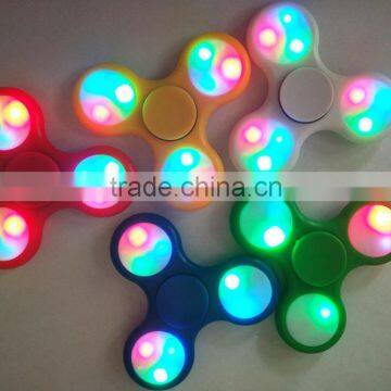 2017 Popular Light Metal Hand Spinner LED Fidget Spinner Toys photo-4