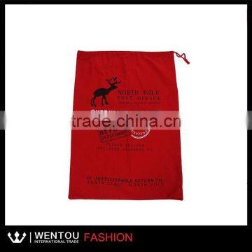 Hot sale canvas christmas santa sacks