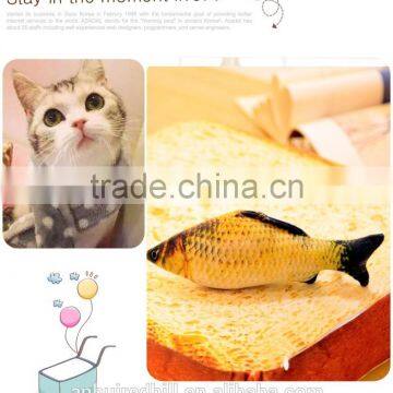 R1931H New Design Wholesale Soft Plush Pet Dog and Cat Mat Pet Bed With Bread Shape photo-2