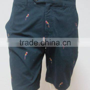 OEM New Design Fashionable High Quality Casual Cotton Elastic Force Shorts for Men PS1375 photo-2