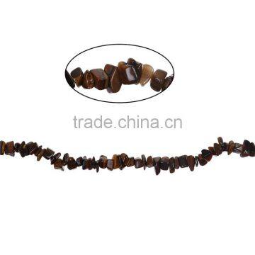 Tiger's Eyes Gemstone Loose Beads Irregular Coffee