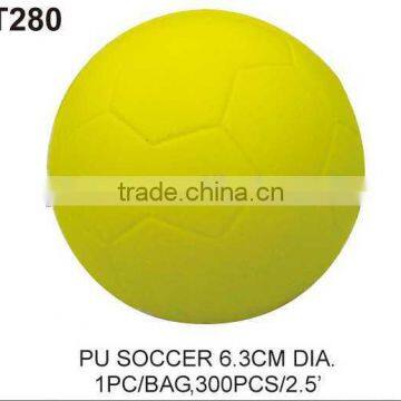 COATED PU PLAIN SOCCER BALL / COLORFUL SOCCER BALL photo-3