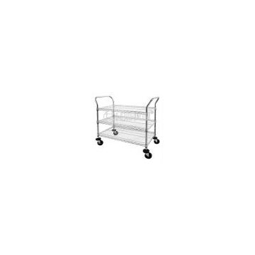 3 Tiers Medical Industrial Utility Cart