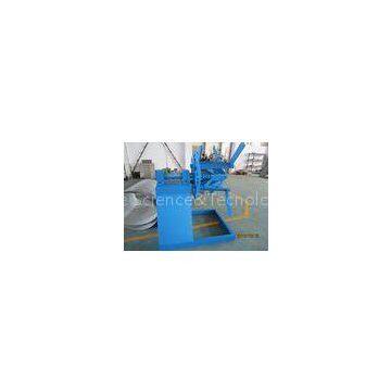 PLC Control Roll Top Ridge Roll Forming Line With Hydraulic Shear