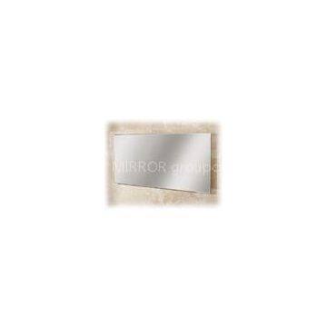 Clear 4mm Flat Edge Bathroom Glass Mirrors Square Rectangular , Water Resistant