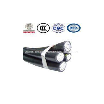 Aerial Bundle Cable PE or XLPE insulation bundle cable