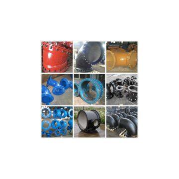 Ductile Iron Pipe Fittings for Water Pipeline Project