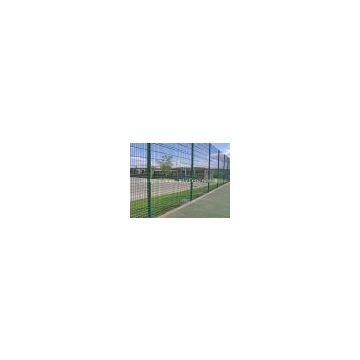 welded steel double wire mesh panel fencing