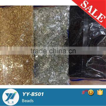 loose tube beads /Wholesale Beads / garment accessories plastic beads