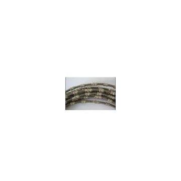 Vacuum brazed diamond spring wire saw