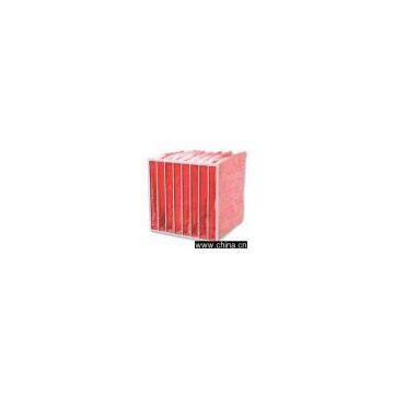 Medium effect package air filter