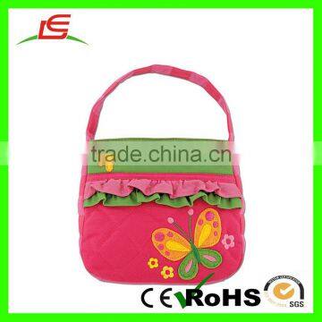 Pink Cartoon Handbags Stuffed Plush Purse for Little Girls
