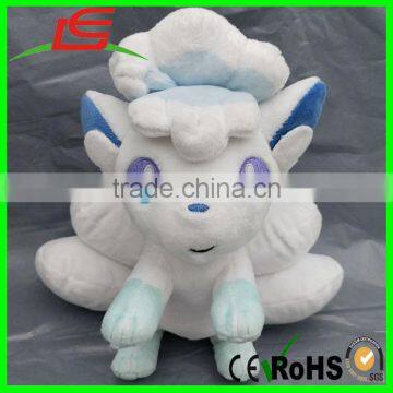 2016 hot Plush doll Alola Vulpix stuffed toy white