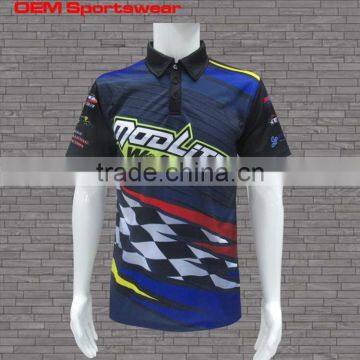 Design your own racing pit crew shirts wholesale