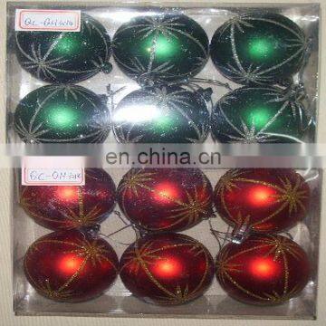 Plastic Christmas Ball Decoration in High Quality