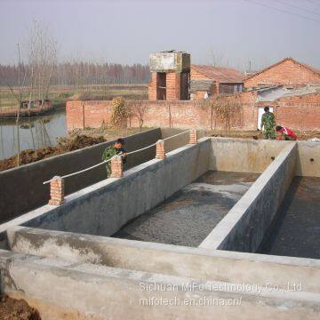 Safe and efficient biogas fermentation tank/bag/plant