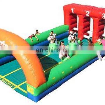 inflatable pony hop/inflatable horse racing/inflatable derby horse racetrack/Derby hoppers