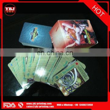 Custom Printing Game Card Paper Trading Card Game/Children Educational Custom Game Card Printing