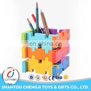 High quality funny rainbow colorful decorative building blocks