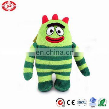 Baby plush fluffy soft printed high quality CE game toy