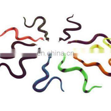 Alibaba wholesale new arrival snake plastic rubber animal squishy toys for kids