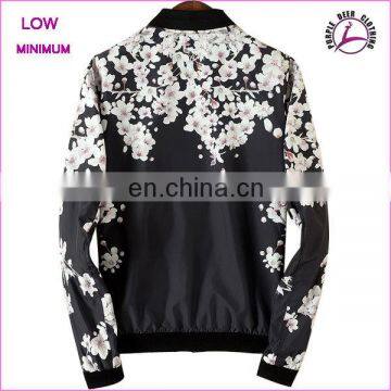 2015 Fashion Overall Sublimation Bomber Jacket Slim Fit Men Jacket photo-2