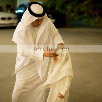 long sleeve aldaffah muslim dress thobe for child