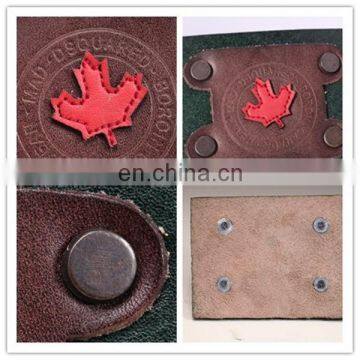 Free Design Fashion Logo Customized Special Leather Badges Patch for Garment/jeans/bag/cap photo-3