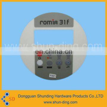 Hot sale customized panel plastic button label