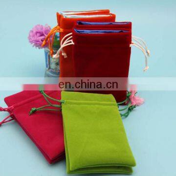 wholesale cheap promotional gift bags jewelry velvet bag pouch custom logo/size/color/printing