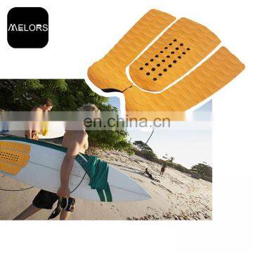 Melors Waterproof EVA Synthetic Soft Custom Design Surf Tail Pad