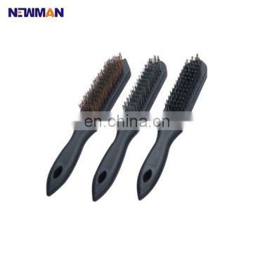 Custom Made Oem Factory Black Plastic Wire Brush