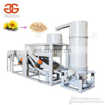 Sunflower Separating Pumpkin Hulling Line Watermelon Shell Removing Hemp Seeds Dehulling Machine photo-2