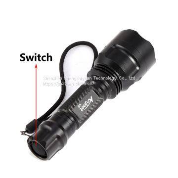C8 Tactical LED Flashlight XML L2 Torches Lamp Waterproof 1moed Aluminum Flashlamp For Cycling Bikeing Camping Hunting photo-5