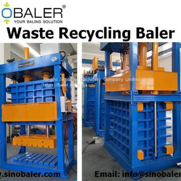 Waste Recycling Baler Machine