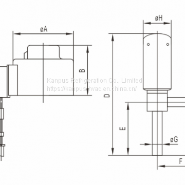 Electronic Expansion Valve DPF (brass Valve, Electronic Valve, Refrigeration Valve) photo-3