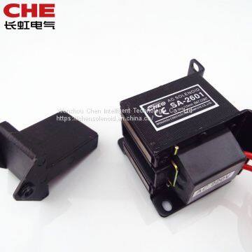 SA-2601 2.0kgf 19.6N 15mm Push Pull Type Tractive Solenoid Electromagnet for Vending Machine photo-5