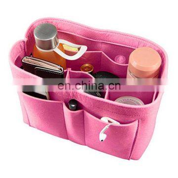 Felt Travel Bag Felt Cosmetic Bag for Women