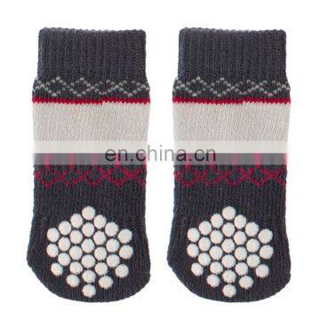 Hot Sale High Quality Knitted Cute Anti-Slip Protective Pet Dogs Socks photo-2
