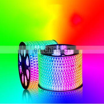 110V/220V SMD 5050 Chips Flexible Led Strip Multicolor RGB Led Strip photo-2